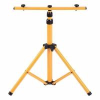 ราคา ขาตั้งโคมไฟสปอร์ตไลท์ LED Spotlight สีดำ สีเหลือง 2 หัว ติดได้สองด้านซ้ายขวา สูง 1 6เมตร และ 2 0 เมตร ปรับระดับได้ ดีใช้งานง่าย (14102499553)