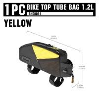 ราคา กระเป๋าโครงเหล็กด้านบนจักรยาน Rhinowalk กันน้ำ1 2L 2 1L จักรยานสำหรับการจัดเก็บจักรยาน MTB และจักรยานเสือหมอบกระเป๋าปั่นจักรยานขนาดพอดีกับกระเป๋าเก็บของเดินทางที่มีความยาวเฟรมใหญ่กว่า (22959251941)