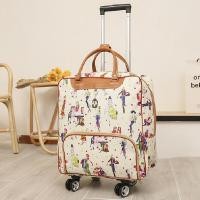 ราคา Travelcul กระเป๋าเดินทาง กระเป๋าเดินทางกันน้ํา กระเป๋าเดินทางหนัง PU รถเข็นกระเป๋าเดินทาง 360 ล้อสปินเนอร์ (22868627955)