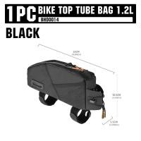 ราคา กระเป๋าโครงเหล็กด้านบนจักรยาน Rhinowalk กันน้ำ1 2L 2 1L จักรยานสำหรับการจัดเก็บจักรยาน MTB และจักรยานเสือหมอบกระเป๋าปั่นจักรยานขนาดพอดีกับกระเป๋าเก็บของเดินทางที่มีความยาวเฟรมใหญ่กว่า (22959251940)