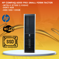 ราคา HP Compaq dc 6000 Small Form Factor PC Intel E7500 2 93GHz RAM DDR3 4GB HDD SSD 120GB Wi Fi (21340971017)
