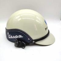 ราคา หมวกกันน็อก Piaggio Vespa บัฟเฟอร์แรงดันสูงที่ถอดออกได้และล้างทำความสะอาดได้ขี่หมวกกันน็อคครึ่งขนาดเฉลี่ยนำเข้า (11726346831)