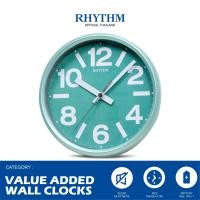 ราคา นาฬิกาแขวน RHYTHM นาฬิกาแขวนผนัง นาฬิการะบบควอทซ์ หน้าปัดสีเขียวขนาด 18 ซม (17243902046)