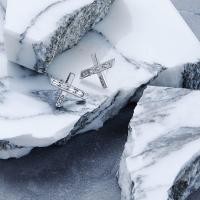 ราคา SWAN Luxuriate Cross Stud Earring ต่างหูเงินแท้ ต่างหูติดหู ดีไซน์ทรงไขว้ ฝังเพชรคิวบิกเซอร์โคเนีย cubic zirconia (21553047030)