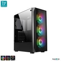 ราคา เคสคอมพิวเตอร์ Tsunami Coolman 190 4 Tempered Glass ATX Gaming Case รับประกันสินค้า 1 ปี (7186704093)