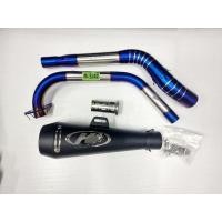 ราคา ลดสุดๆ คอท่อ งานแสตนเลส สำหรับ Yamaha Mslaz M Slaz และ R15 เก่า สีไทเท พร้อมปลายท่อ Yoshimaru Ak SC M4 (21253369783)