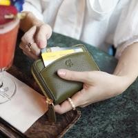 ราคา Chairnbag Penni โฉมใหม่ ซิปรอบเล็กจิ๋วแต่แจ๋ว ธนบัตรพับใส่ได้ จิ๋วจุแน่น กระเป๋าสตางค์หนังวัวแท้ Mini zipper (759288922)