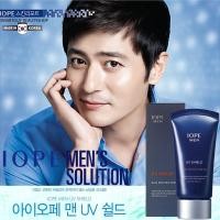 ราคา IOPE MEN UV SHIELD SUN PROTECTOR SPF50 PA 50ml ครีมกันแดดเนื้อบางเบาสำหรับผิวหน้าผู้ชายจากเกาหลีของแท้ (9877896157)