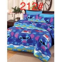 ราคา Dee ชุดผ้าปูที่นอนลายสติช ครบชุดมี 6ชิ้น ขนาด 3 5 5 6 ฟุต (19984554517)