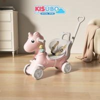 ราคา Kisubobaby รถขาไถ รถม้าโยก มีด้ามเข็น รถขาไถเด็ก รถม้าโยกเด็ก (17900307486)