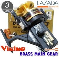ราคา รอกสปิน Viking VI Brass Main Gear สีทอง (854548874)