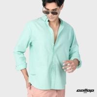 ราคา GALLOP OXFORD CASUAL SHIRT เสื้อเชิ๊ตแขนยาว ผ้า OXFORD รุ่น GW9030 สี Green Mint เขียวมิ้นต์ (18480171667)