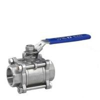 ราคา บอลวาล์ว 3 ตอน 3PC สแตนเลส 316 ขนาด 1 4 4 Stainless Ball Valve (8174191219)