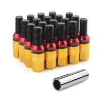ราคา Must have New20psc Steelaluminium Alloy Taper Lug Bolt Cone Seat Wheel Bolts Lug Nuts With Caps M12 1 25 M12 1 5 M14 1 25 M14 1 5 For Bmw (22324343991)