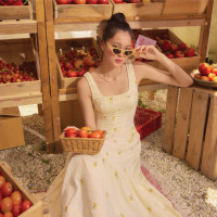 ราคา จัดส่ง 14 JAN lookbooklookbook margaret dress tiny daisy ชุดเดรส แขนกุด สีเหลือง ลายดอก (23361968051)