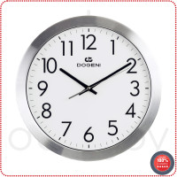 ราคา DOGENI นาฬิกาแขวน รุ่น WNM006SL สีเงิน ขนาด Ø35 x หนา 4 5ซม นาฬิกาแขวนผนัง นาฬิกาติดผนัง อลูมิเนียม เข็มเดินเรียบ ดีไซน์เรียบหรู ระบบ Quartz Wall Clock ร้าน Dekojoy (721210058)