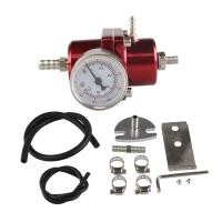 ราคา M9Universal Car Fuel Pressure Regulator 0 140PSI Adjustable Pressure Reducer with Pressure Gauge (22601679966)