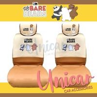 ราคา UNICAR WBB ชุดหุ้มเบาะรถยนต์ ลิขสิทธิ์แท้ We Bare Bears วีแบร์แบร์ หุ้มเบาะ หุ้มเบลท์ หุ้มพวงมาลัย หุ้มเกียร์ หมอนรองคอ หุ้มเบรคมือ We Bare Bear (10844085525)