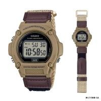ราคา นาฬิกาดิจิตอล CASIO W 219HB สายผ้า ของแท้ 100 รับประกันสินค้า 1 ปีเต็ม (22689379533)