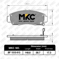 ราคา ผ้าเบรคหน้า หลัง HONDA STREAM ฮอนด้า สตรีม 1 7 RN1 2 0 RN3 RN9 ปี 2003 2006 ผ้าเบรค MKC (12834800946)