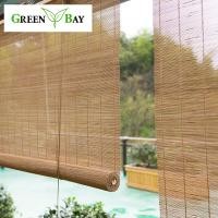 ราคา Green Bay มู่ลี่ไม้ไผ่ ไม้ไผ่ยาว2เมตร ผ้าม่านไม้ไผ่ มือดึงเชือกขึ้นและลง อัตราการแรเงา60 ม่านไม้ไผ่ม้วน (23250743690)