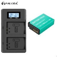 ราคา PALO แบตเตอรี่กล้อง Canon LP E17 พร้อมแท่นชาร์จ Li ion Battery LP E17 LPE17 for Canon EOS RP 8000D 800D 750D 760D 200D M3 M5 M6 (18752012017)