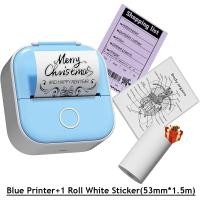 ราคา เครื่องปริ้นพกพา เครื่องพิมพ์สติ๊กเกอร์ Phomemo T02 เครื่องปริ้นสติ๊กเกอร์ ไร้หมึก พิมพ์ที่อยู่ รูปภาพ บาร์โค้ด ฉลาก Bluetooth Thermal Printer (21392954414)