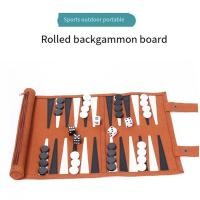 ราคา Backgammon Board Game Portable Backgammon Sets for Adults Travel Games Adult Roll Design ChildrenS Puzzle Game Board (22613735349)