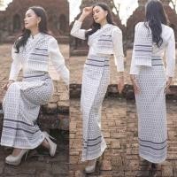 ราคา Set3ชิ้น ชุดไทยจิตรลดา สะไบ ผ้าฝ้ายล้านนาพิมพ์ลาย ชุดไทยประยุกต์ ชุดผ้าไทย ชุดเช็ท เสื้อ กระโปรง ผ้าฝ้าย พิมพ์ลาย (20643380044)