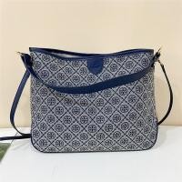 ราคา Tory Burch Canvas Tote Bag with Sling Handbag Woman Fashion Large Capacity Shoulder Bag (21156424878)