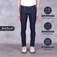 ราคา JACK RUSSEL กางเกงยีนส์ผู้ชาย ทรงเดฟธรรมดา Skinny Fit รุ่น J 5009 3 สกินนี่ สีDARK BLUE กางเกงยีนส์แจ็ครัสเซล (18073233207)