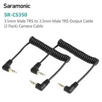 ราคา Saramonic 3 5 MM MALE TRS TO 3 5 MM MALE TRS output CABLE 2 Pack สายเคเบิลกล้อง (1720110042)