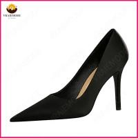 ราคา รองเท้าส้นสูงแฟชั่นสตรีรองเท้าส้นสูงหัวแหลมสำหรับงานเลี้ยง (11862047668)
