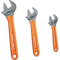 ราคา Klein Tools ชุดประแจปรับ D5073 ความจุพิเศษ 6นิ้ว 8นิ้ว 10นิ้ว เหล็กโลหะผสมความร้อนปลอมแปลง เมตริกและ SAE 3ชิ้น (22726675235)