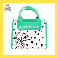 ราคา Kloset ETC Puppy LobbyMadame Emma Rectangle Bag กระเป๋าถือหูหิ้วทรงสี่เหลี่ยม (23177960816)