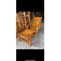 ราคา เก้าอี้ระนาดใหญ่ ไม้สักทองปรับนั่ง นอนได้ เก้าอี้ระนาดแบบมีที่วางเท้า ขนาด70x160x80 ซม ทำสีเรียบร้อย (20337023170)