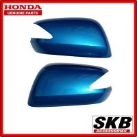ราคา ฝาครอบกระจก HONDA JAZZ GE ปี 2008 2013 สี CERULEAN BLUE BG 53M สำหรับรุ่น มีรูไฟเลี้ยวที่ฝาครอบกระจก ครอบกระจกJAZZ ครอบกระจกแจ๊ส SKB ACCESSORIES (9128826344)