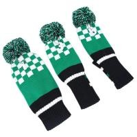 ราคา MTIP 3PCS Golf Knitted Hat Set Golf Club Covers Golf Iron Covers Wedges Covers Knitted Wool Cue Cover with Number (22572318824)