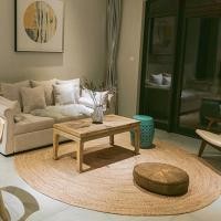 ราคา พรมผ้าลินินธรรมชาติ100 เสื่อปอกระเจาเสื่อไฮยาซินโต๊ะห้องนอนเสื่อปูพื้นห้องนั่งเล่นเสื่อประตูเหนือยุโรปหวายทอเสื่อพรมทอคุณภาพสูงพรมทอมือพรมปอกระเจาตกแต่งบ้าน เป็นมิตรกับสิ่งแวดล้อม กลมปรับแต่งได้ (1122