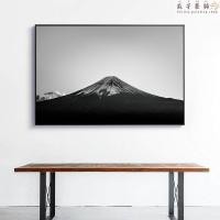 ราคา Japan Mount Fuji Landscape Black and White Nordic Style Picture Canvas Painting Wall Art Picture Home Design Room Decoration Canvas Painting (10645214276)
