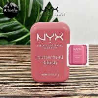 ราคา NYX Professional Makeup Buttermelt Blush 5g บลัชออน เนื้อแมตต์ สูตรวีแกน ติดทนนาน (22493930585)