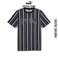 ราคา PUMA BASICS เสื้อยืดผู้ชาย PUMA SQUAD สีดำ 67897301 (21959707955)