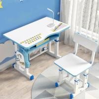 ราคา เซ็ทโต๊ะและเก้าอี้สำหรับเด็ก โต๊ะอ่านหนังสือ ลายการ์ตูน โต๊ะเขียนหนังสือเด็ก โต๊ะนักเรียน ชุดโต๊ะเขียนหนังสือ โต๊ะทำการบ้านเด็ก (22696927195)