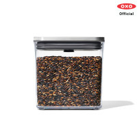 ราคา OXO กล่องถนอมอาหาร สูญญากาศ สี่เหลี่ยมผืนผ้า ฝาแสตนเลส สตีล ขนาด1 6 ลิตร เก็บอาหารแห้งและสามารถถนอมอาหารได้นาน สะดวกในการใช้งาน (16677146241)