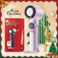 ราคา YOTEX คริสต์มาส เท่านั้น พัดลมมือถือ ความเร็วลม 1 199 ชาร์จพัดลม แบบพกพากลางแจ้ง จอแสดงผลดิจิตอล พัดลมความเร็วสูง (23269741165)