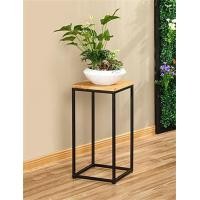 ราคา โต๊ะวางของตั้งพื้น งานเหล็กทำสี ผสมไม้จริง ขนาด สูง 80ซม กว้วง 40ซม ยาว 40ซม (21428542709)