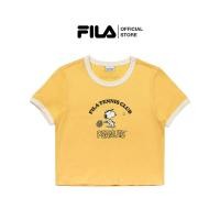 ราคา FILA เสื้อยืด PEANUTS COLLECTION รุ่น FW2TSG4P013F YELLOW (23085410896)