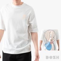 ราคา DOSH MENS OVERSIZED T SHIRTS LOONEY TUNES เสื้อยืดโอเวอร์ไซส์ DLTMT5000 OW (21897694315)