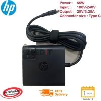 ราคา ส่งฟรี ประกัน 1 ปี HP Adapter for HP Elite X2 1012 G1 G2 TPN CA06 TPN CA10 TPN LA12 ของแท้ 20V 3 25A 65W หัวขนาด Type C square สายชาร์จ อะแดปเตอร์ HP014 (16016913433)