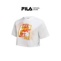 ราคา FILA เสื้อครอปผู้หญิง รุ่น FW2RSF1027F WHITE (22602206325)